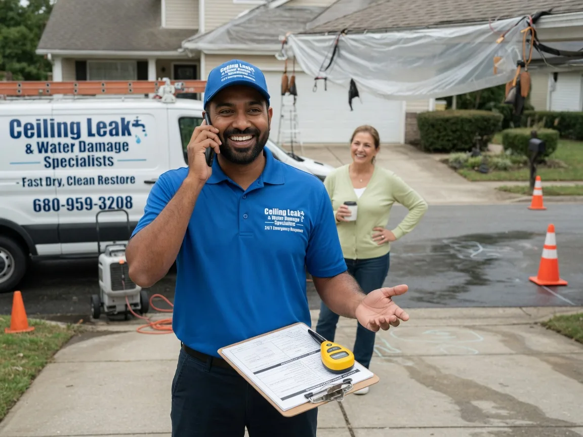 Ceiling Leak Cleanup Shickshinny, PA FAQs